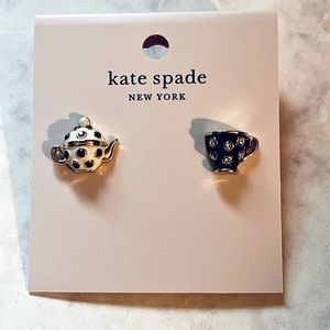 NWT- Kate spade ♠️ tea time earrings
